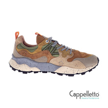 Carica l'immagine nel visualizzatore di Gallery, YAMANO 3 Uomo Suede/Nylon Grey-Light Brown-Beige