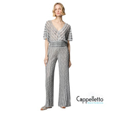 Carica l'immagine nel visualizzatore di Gallery, YOVA Pantalone in Maglia Argento