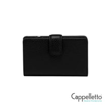 Carica l'immagine nel visualizzatore di Gallery, WALLETS GRAIN 13757 in Pelle Nera
