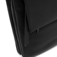 Carica l'immagine nel visualizzatore di Gallery, THREE Borsa in Pelle Nero