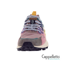 Carica l'immagine nel visualizzatore di Gallery, YAMANO 3 Sneaker Donna Suede/Nylon Grey-Cipria