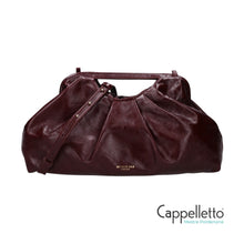 Carica l'immagine nel visualizzatore di Gallery, JANINE 3026 Borsa in Pelle Bordeaux