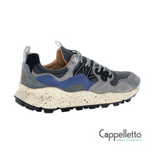 Carica l'immagine nel visualizzatore di Gallery, YAMANO 3 Sneaker Uomo Suede/Nylon Dark Grey-Navy