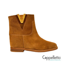 Carica l'immagine nel visualizzatore di Gallery, Stivaletto 4351 Accessorio New Velour Mogano