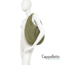 Carica l'immagine nel visualizzatore di Gallery, NEFELI Borsa Hobo in Raffia Corda