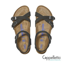 Carica l'immagine nel visualizzatore di Gallery, KUMBA Donna SFB Black Nubuck Leather