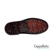 Carica l'immagine nel visualizzatore di Gallery, Mocassino 601 in Pelle Naturale Testa di Moro