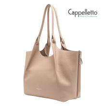 Carica l'immagine nel visualizzatore di Gallery, DUA Borsa Grande in Pelle Pink Salt