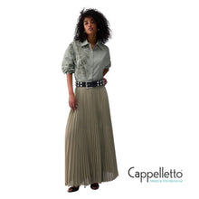 Carica l'immagine nel visualizzatore di Gallery, Camicia Oversize con Ricamo Green Peppermint CA6287