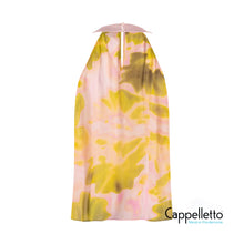 Carica l'immagine nel visualizzatore di Gallery, FIORELLA Blusa Collo Ricamato Viscosa Stampata Peonia