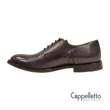 Carica l'immagine nel visualizzatore di Gallery, Derby Uomo in Pelle Nuvola Blu Navy BT1