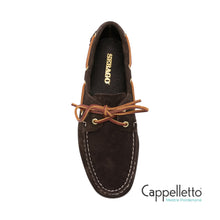 Carica l'immagine nel visualizzatore di Gallery, PORTLAND Artisan Donna Opera Suede Dark Brown