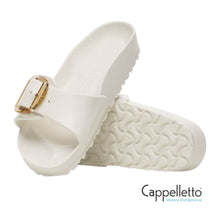 Carica l'immagine nel visualizzatore di Gallery, MADRID Donna Big Buckle Eva Eggshell