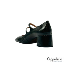 Carica l'immagine nel visualizzatore di Gallery, CARDIFF PUMP 50 Cinturini Vernice Nero