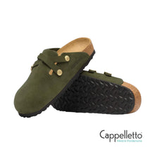 Carica l'immagine nel visualizzatore di Gallery, BLAIR Donna in Pelle Scamosciata Thyme