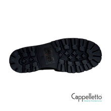 Carica l'immagine nel visualizzatore di Gallery, FONTI Penny Loafer con Mascherina in Pelle Marrone