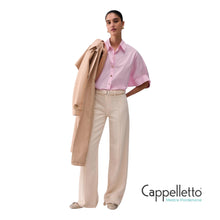Carica l'immagine nel visualizzatore di Gallery, Camicia Oversize in Popeline Rosa Tulip CA6255
