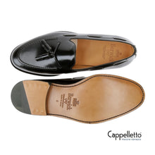 Carica l'immagine nel visualizzatore di Gallery, Mocassino Nappine Rois Nero 8491-K3