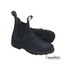 Carica l'immagine nel visualizzatore di Gallery, Blundstone 1940 Suede Cerato Blu Navy e Nero