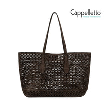 Carica l'immagine nel visualizzatore di Gallery, MASHUP Borsa Shopper in Suede Moka
