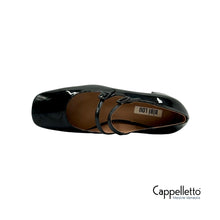 Carica l'immagine nel visualizzatore di Gallery, CARDIFF PUMP 50 Cinturini Vernice Nero