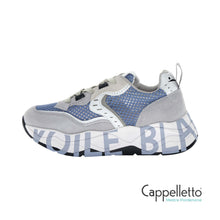 Carica l'immagine nel visualizzatore di Gallery, CLUB105 Sneaker Donna Suede/Mesh Silky Grey-Jeans