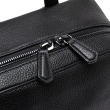 Carica l'immagine nel visualizzatore di Gallery, FLORENCE Zaino da Uomo in Pelle Nera 18270