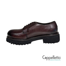 Carica l'immagine nel visualizzatore di Gallery, Scarpa Derby Donna BL35030 Old Crust Testa di Moro