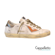 Carica l'immagine nel visualizzatore di Gallery, SUPRIME DS303 Sneaker Bianco/Bronzo