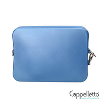 Carica l'immagine nel visualizzatore di Gallery, FLAT FLOWE 26 Borsa a Mano Sky Blue/Silver