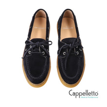 Carica l'immagine nel visualizzatore di Gallery, CPH 160 Loafer Donna Suede Blu Navy
