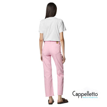 Carica l'immagine nel visualizzatore di Gallery, SKY Panta Cigarette Gabardina Comfort/Cintura Peonia