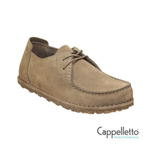 Carica l'immagine nel visualizzatore di Gallery, UTTI LACE Donna Pelle Scamosciata Gray Taupe