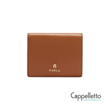 Carica l'immagine nel visualizzatore di Gallery, CAMELIA S Compact Wallet Cognac