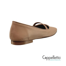 Carica l'immagine nel visualizzatore di Gallery, Ballerina Donna 1826/M Nappa Beige