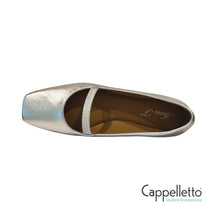 Carica l'immagine nel visualizzatore di Gallery, Ballerina Donna 1826/M Laminato Argento