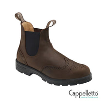 Carica l'immagine nel visualizzatore di Gallery, Blundstone 2444 Antique Brown Brogue Waxed Leather