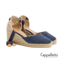 Carica l'immagine nel visualizzatore di Gallery, CARINA C/6 Espadrilla Azul Oxford