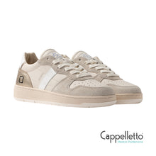 Carica l'immagine nel visualizzatore di Gallery, COURT Sneaker Donna Shiny Bianco/Platino