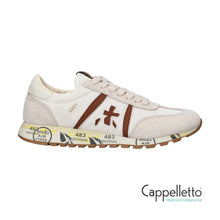 Carica l'immagine nel visualizzatore di Gallery, LUCY Sneaker Donna 8417 Panna e Cuoio