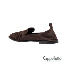Carica l'immagine nel visualizzatore di Gallery, GRACE 1323 Scarpa Flat Camoscio Toffee