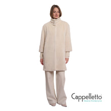Carica l'immagine nel visualizzatore di Gallery, PILAR Cappotto con Dettagli in Maglia Betulla