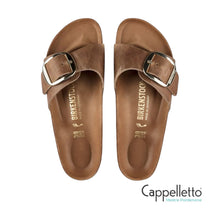 Carica l'immagine nel visualizzatore di Gallery, Madrid Big Buckle Oiled Leaher Cognac