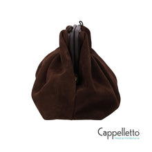 Carica l'immagine nel visualizzatore di Gallery, JANINE 3026 Borsa in Suede Testa di Moro