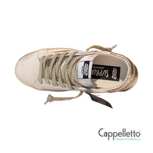 Carica l'immagine nel visualizzatore di Gallery, SUPRIME DS303 Sneaker Bianco/Bronzo