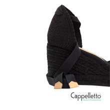 Carica l'immagine nel visualizzatore di Gallery, CARINA C/6 Espadrilla Nera