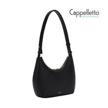 Carica l'immagine nel visualizzatore di Gallery, GOCCIA S Shoulder Bag Vitello Nero/Light Gold