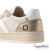 Carica l'immagine nel visualizzatore di Gallery, COURT Sneaker Donna Shiny Bianco/Platino