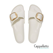 Carica l'immagine nel visualizzatore di Gallery, MADRID Donna Big Buckle Eva Eggshell