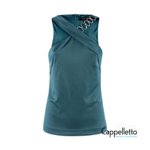 Carica l'immagine nel visualizzatore di Gallery, FLOB Top con Elemento Metallico Oceano
